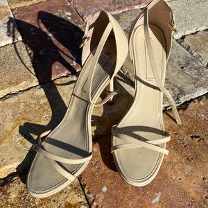 BCBG Nude Heels